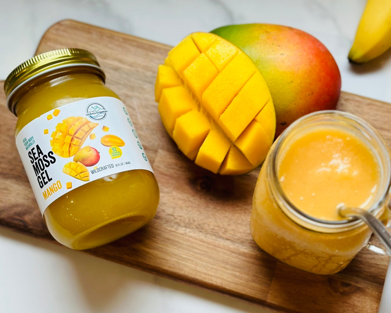 Mango Sea Moss Smoothie Recipe