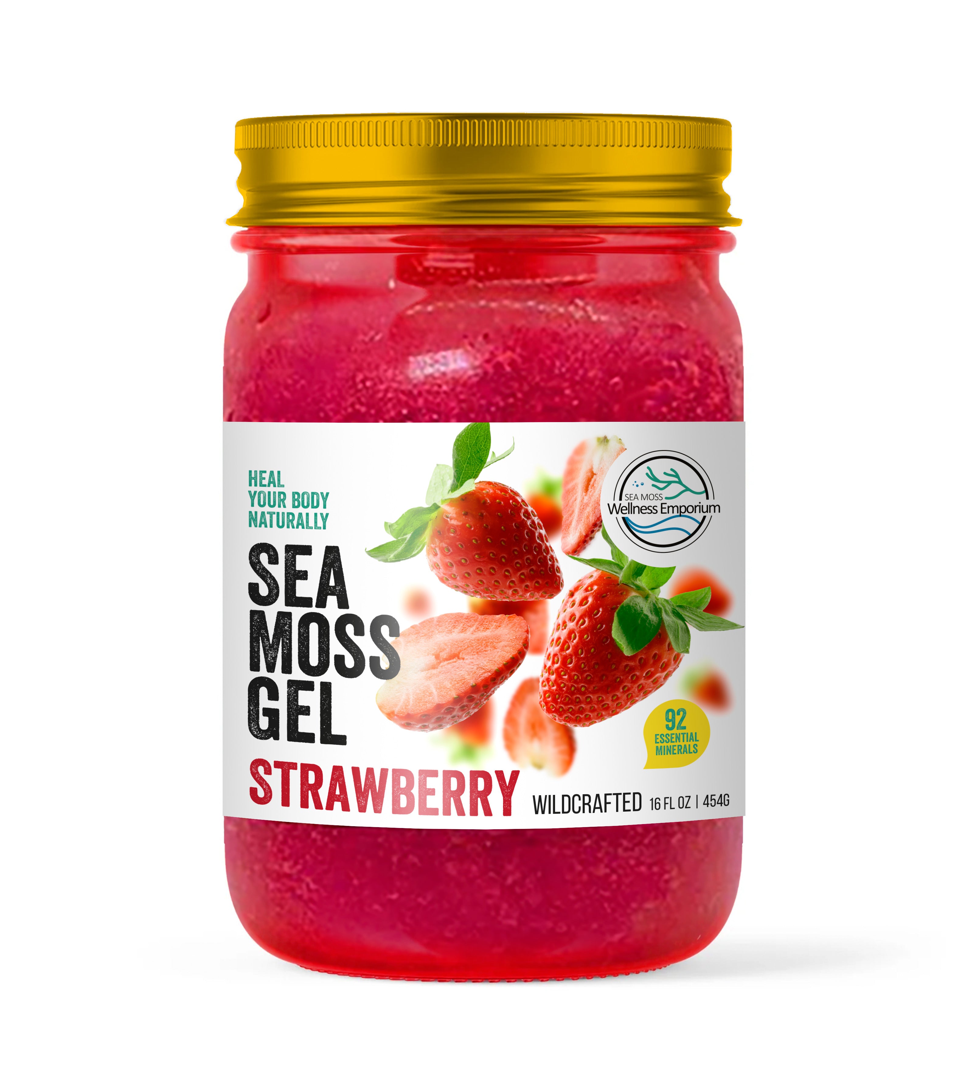 Strawberry Sea Moss Gel